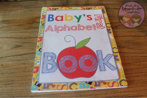 Pregnant Teacher Gift, Baby Alphabet Book, Homeroom Mom, Work Baby Showers, Kindergarten Halloween, Making Books, Teacher Craft, Room Mom, Classroom Gifts