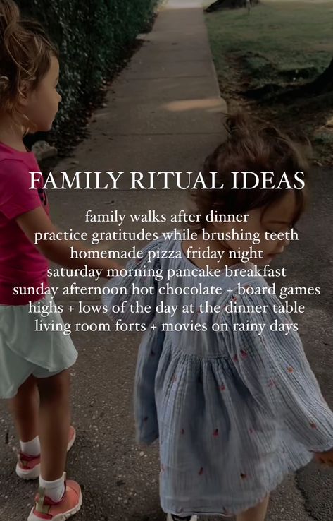 Family Rituals, Ritual Ideas, Happy Homemaking, Parenting Knowledge, Parenting Done Right, Parenting Inspiration, Conscious Parenting, Smart Parenting, Mindfulness For Kids