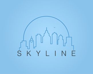 Skyline Logo, Sky Logo, Logo Design Samples, 50% Logo, Real Estate Logo Design, Portfolio Logo, Ecommerce Design, Portfolio Web Design, Company Logo Design