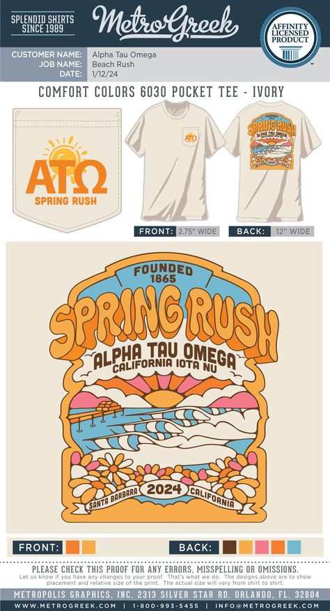 ATO Spring Rush Shirt

Show your school spirit and support for ATO Fraternity with this stylish rush shirt. The blue and white design features the ATO letters and the Greek letters "ΑΤΩ". Perfect for any ATO event or gathering.

#ATO #Fraternity #Rush #Spring . #Packaging_Design_T_Shirt #Groovy_Graphic_Tee #Merch_Shirt_Design #Groovy_Shirt_Designs Tshirt Design School, Greek Shirt Designs, Merch Shirt Design, Class T Shirt Ideas, Event Tshirt Design, Retro T Shirt Designs, Class Shirt Designs, Retro Tshirt Design, Beach Tshirt Designs