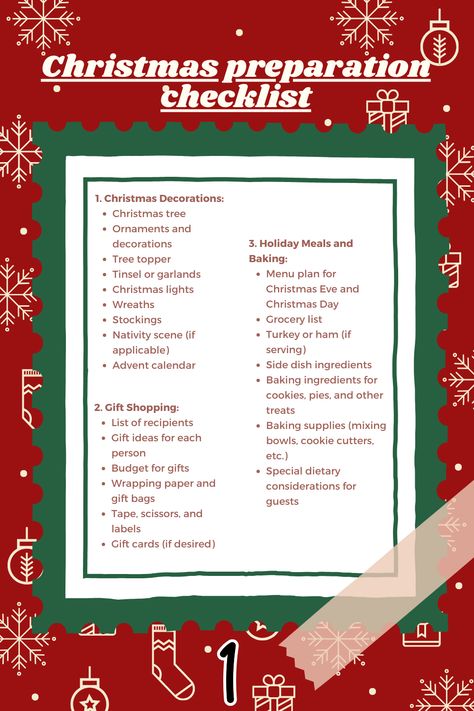 Stay organized and stress-free this holiday season with our comprehensive Christmas planning checklist. Download and print it now! #ChristmasPlanning #HolidayChecklist #StressFreeHoliday #Christmas Christmas Cleaning Checklist, Christmas Planning Checklist, Christmas Checklist, Christmas Cleaning, Holiday Checklist, Christmas Prep, Christmas Preparation, Christmas Organization, Christmas Planning