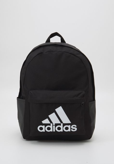 adidas Performance CLASSIC BADGE OF SPORT - Rucksack - black - Zalando Adidas Bag Backpacks, Stylish School Bags, Adidas Backpack, Adidas Bags, Shiny Clothes, Fancy Bags, Adidas Outfit, Backpack Sport, School Bags For Kids