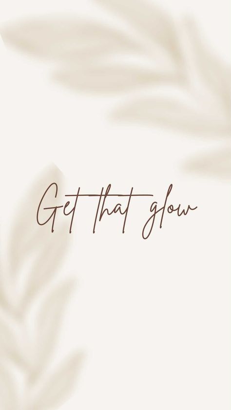 Skin Glow Quotes, Tan Skin Quotes, Glow Aesthetic Wallpaper, Glowing Skin Quotes, Skin Care Instagram Post Ideas, Glow Quotes, Skincare Wallpaper, Facials Quotes, Spray Tan Marketing