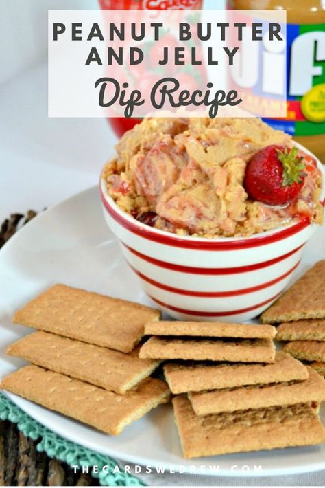 This is the perfect Back to School snack idea or after school snack recipe. We took your traditional Peanut Butter and Jelly Sandwich and kicked it up a notch with this easy and fun Peanut Butter and Jelly Dip! Serve it with graham crackers, cookies, apples, and more and your kids will enjoy your snacking creativity! #snacks #afterschoolsnacks Peanut Butter Jelly Recipes, Jif Peanut Butter, Peanut Butter Jelly Time, Jelly Sandwich, Protein Smoothies, Sweet Dips, School Snack, Peanut Butter And Jelly, Dessert Dips