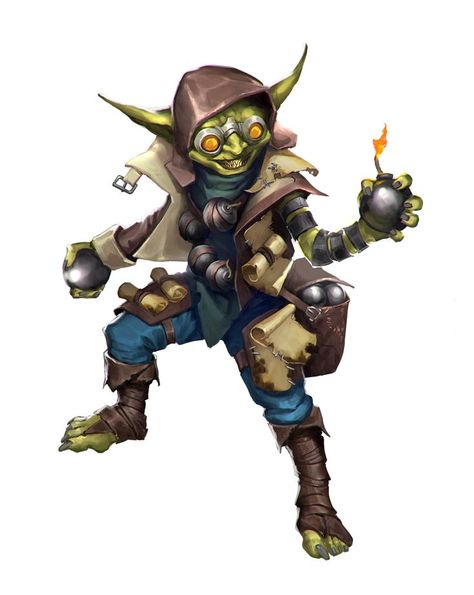 Goblin Alchemist, Pathfinder Rpg Characters, Pathfinder 2e, Goblin Art, Pathfinder Character, Roleplay Characters, Dungeons And Dragons Characters, Dnd Art, D&d Dungeons And Dragons