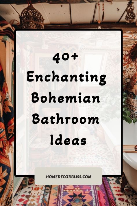 boho bathroom Boho Bathroom Tile Ideas, Funky Bathroom Ideas, Bohemian Bathroom Ideas, Eclectic Bathroom Decor, Boho Chic Bathroom, Bohemian Bathroom Decor, Funky Bathroom, Boho Bathroom Ideas, Bohemian Bathroom