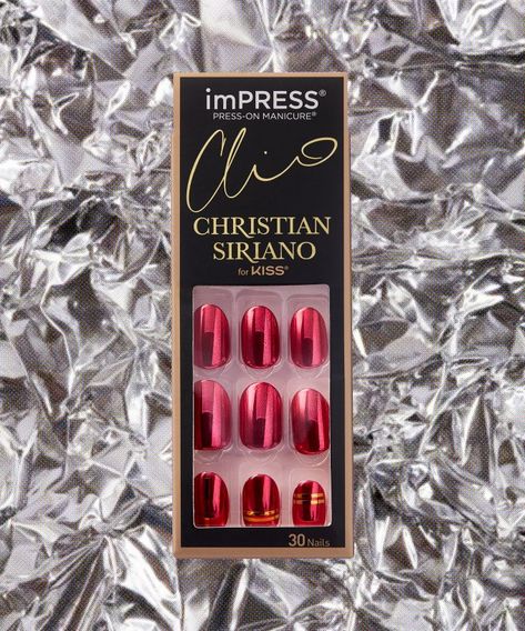 Impress Christian Siriano Press-On Nails Look So Real Press In Nails, Impress Manicure, Friends Nails, New Nail Trends, Impress Nails, High Fashion Looks, Style Steal, Christian Siriano, New Nail