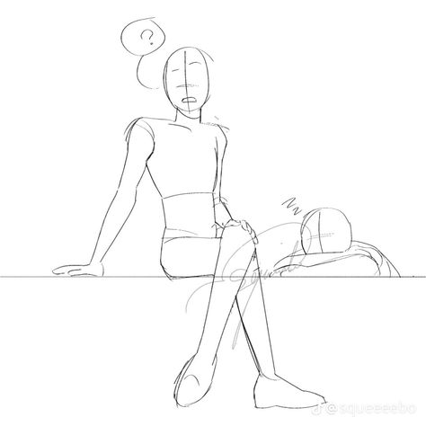 Sitting Pose Reference Couch, Running After Someone Reference, Curled Up Sitting Pose Reference, Crossed Legged Pose, Leg Sitting Reference, Sitting Behind Reference, Art Base Sitting, Sitting On A Ledge Pose, Pose Reference Hands In Pockets