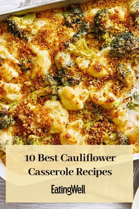 Cauliflower And Meat Recipes, Crockpot Broccoli Cauliflower Casserole, Cauliflower Entree Recipes, Best Cauliflower Recipes Side Dishes, Recipes Using Fresh Cauliflower, Cauliflower Frozen Recipes, Cabbage Cauliflower Recipes, Cauliflower And Vegetable Bake, Shrimp Cauliflower Recipes