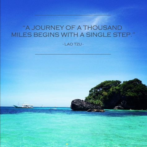 Start your own journey this #TravelTuesday #boracay #philippines #itsmorefuninthephilippines #travel Boracay Philippines, Lao Tzu, Beach Quotes, Boracay, Travel Quotes, Beach Wedding, Philippines, Quotes, Travel