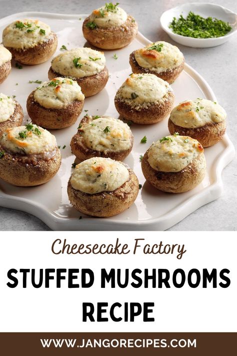 Do you love the cheesecake factory stuffed mushrooms? This recipe is so simple and tastes just like them! These are great as an appetizer for a dinner party or lunch. Cheesecake Factory Stuffed Mushrooms, Easy Fall Dinner Recipes, Healthy Fall Dinner, Easy Fall Dinners, The Cheesecake Factory, Fall Dinner Recipes, Healthy Fall, Cheesecake Factory, Fall Dinner