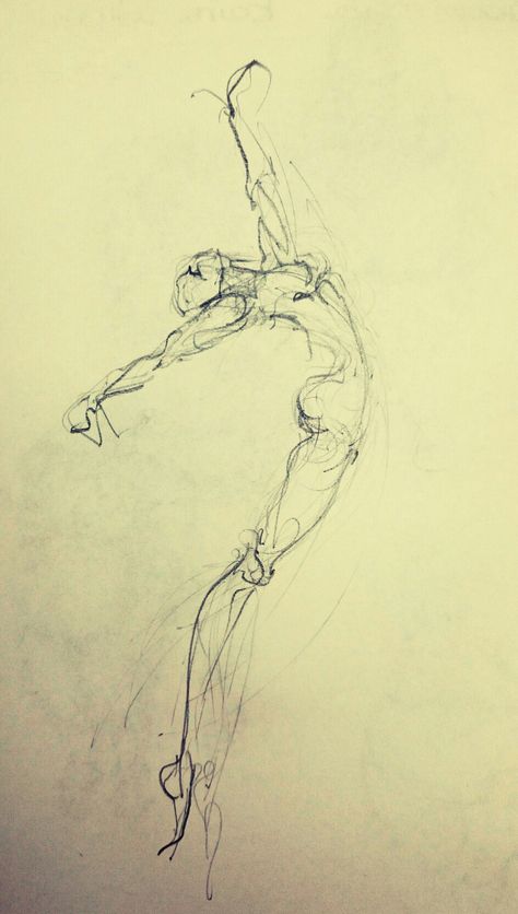 Gesture drawing by Marleen Pauwels Scribble Gesture Drawing, Dance Gesture Drawing, Loose Figure Drawing, People Running Drawing Reference, 30 Second Gesture Drawing, Movement Sketch, Botanical Art Drawing, Running Drawing, Gesture Drawings