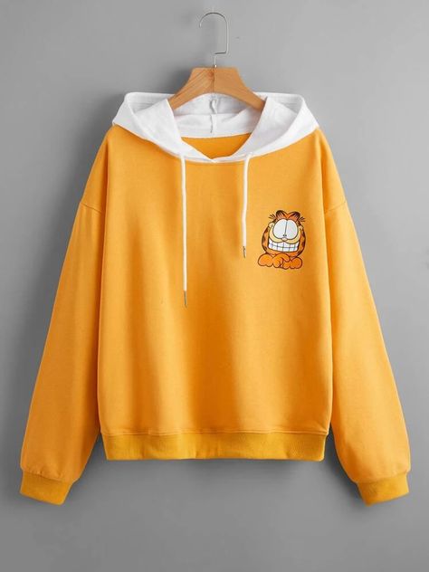 Garfield Sweater, Garfield Cartoon, Funky Outfits, South Park, Graphic Hoodie, To Meet, Graphic Hoodies, New Life, Cute Outfits