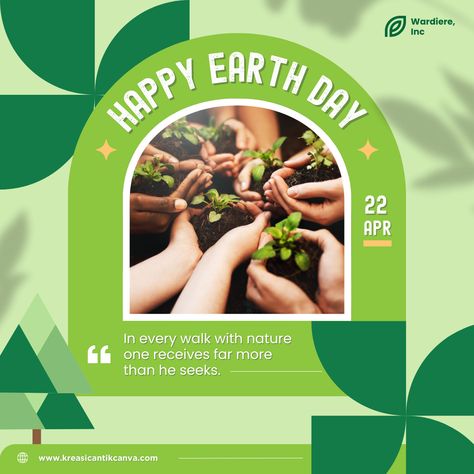 👉CLICK THE LINK TO EDIT!💻✨  Celebrate Earth Day with this stunning Instagram content design from Us! Share your love for our planet and inspire others to take action for a greener, more sustainable world. Customize this template with your own Earth Day messages, quotes, or environmental tips using Canva's easy-to-use editing tools. Let's come together to protect and preserve our beautiful planet for future generations! #EarthDay #CanvaDesign   👣 Follow us too! 🌟 @kreasicantikcanva Instagram Content Design, Environmental Tips, Green Minimalist, Messages Quotes, Content Design, Happy Earth Day, Instagram Content, Happy Earth, Contents Design