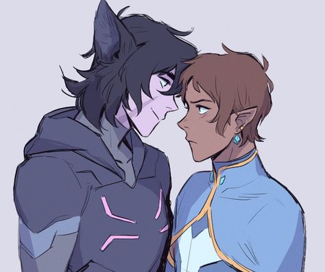 klance by 214b | galra!keith & altean!lance Galra Keith, Altean Lance, Voltron Galra, Shiro Voltron, Keith Lance, Klance Fanart, Lance Mcclain, Klance Comics, Keith Kogane