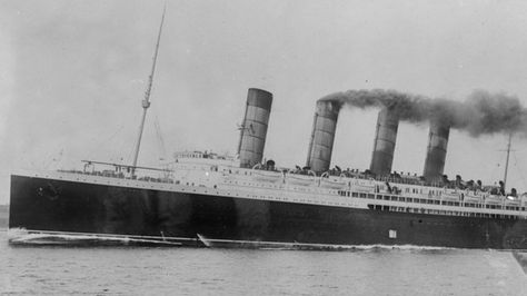 Lusitania sinking centenary marked by memorial services Rms Lusitania, Rms Mauretania, Titanic Underwater, Cunard Line, Old Head, German Submarines, Rms Titanic, World History, Water Crafts