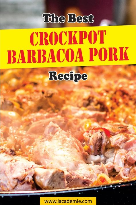 Barbacoa Pork: The Best Crockpot Recipe in 2024 Pork Barbacoa Crock Pot, Barbacoa Pork, Crockpot Barbacoa, Pork Barbacoa, Barbacoa Crock Pot, Pork Crock Pot, Cheesy Quesadilla, Pork Crock, Best Crockpot