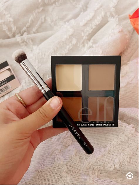 Best Drugstore Cream Contour, Elf Cream Contour Palette, Contour Makeup Palette, Elf Contour Brush, Elf Contour Palette, Elf Contour, Best Cream Contour Palette, Cream Contour Products, Elf Foundation