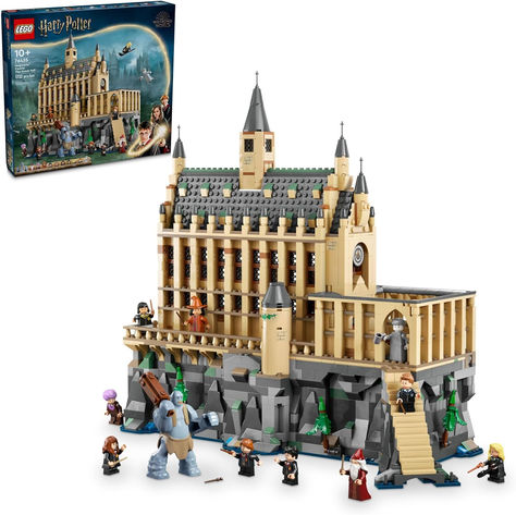 EGO Harry Potter Hogwarts Castle: The Great Hall, Castle Toy Playset with 11 Minifigures, Harry Potter Collectible, Magical Gift for Boys, Girls or Any Fan, Harry Potter Toy for 10 Year Olds, 76435 Harry Potter Themed Gifts, Secret Entrance, Harry Potter Lego, Harry Potter Castle, Harry Potter Lego Sets, Harry Potter Toys, Harry Potter Hogwarts Castle, Lego Hogwarts, Harry Potter Set