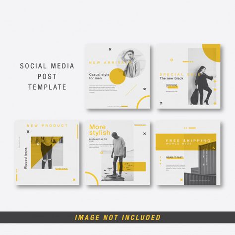 Minimalist social media post template | Premium Vector #Freepik #vector #frame #business #technology #template Minimalist Social Media Post, Post Design Ideas, Technology Template, Free Social Media Templates, Mises En Page Design Graphique, Instagram Design Layout, Vector Frame, Social Media Post Template, Instagram Template Design