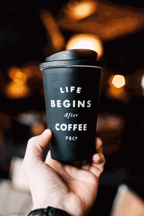 CREATIVE | INFLUENTIAL | BRAVE Life Begins After Coffee, Coffee Life, Design Café, Coffee Cup Design, Coffee To Go, Coffee Shop Design, Coffee Photography, Coffee Is Life, Coffee Design