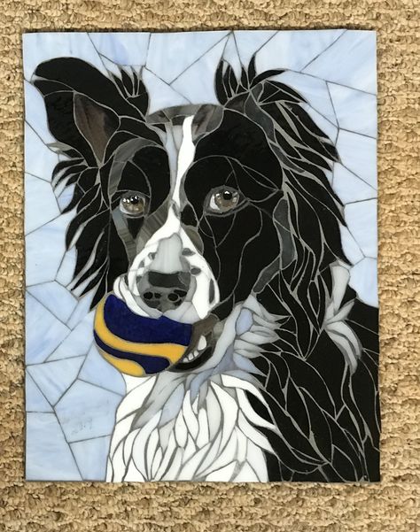 Mosaic Dogs, Horse Mosaic, Dog Mosaic, Mosaic Dog, Stained Glass Mosaic Art, Pet Portraiture, Mosaic Garden Art, Mosaic Animals, Mosaic Art Projects