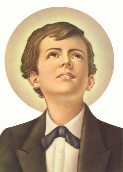 St Dominic Savio | www.saintnook.com/saints/dominicsavio | Holy Hour, St Dominic, Maria Goretti, Saint Dominic, San Domenico, Don Bosco, Thérèse Of Lisieux, Catholic Books, Catholic Kids