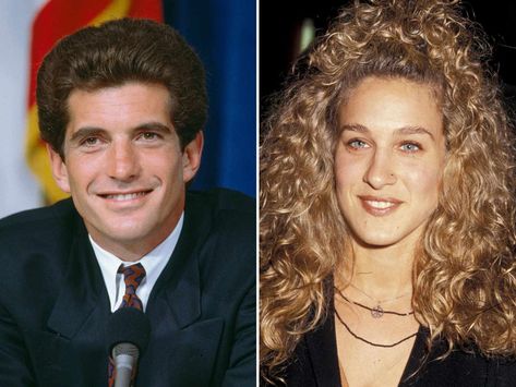 Take a look back at the relationship between the late political heir and actress. Presidents Wives, John Junior, Jfk Jr, John Fitzgerald, Brooke Shields, Celebrity Trends, Sarah Jessica, Sarah Jessica Parker, First Date