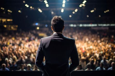 Man Back View, Audience Crowd, Concert Audience, Business Man Photography, Conference Photography, Speaker Man, Man Back, Executive Presence, Millionaire Mindset Quotes