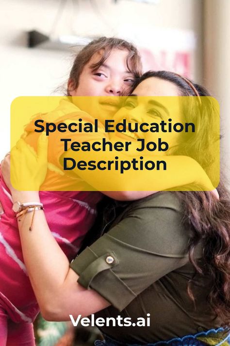 Special Education Teacher Job Description template includes a detailed overview of the key requirements, duties, responsibilities, and skills for this role. It's optimized for posting on online job boards or careers pages and easy to customize this template for your company. Professional Development Activities, Teacher Job, Individual Education Plan, Job Description Template, Teaching Plan, Physical Disabilities, Jobs For Teachers, Parent Communication, Special Education Students