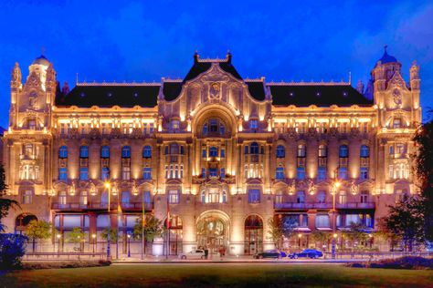 Gresham Palace, Art Nouveau Arquitectura, Budapest Travel Guide, Hotel Budapest, European River Cruises, Budapest Travel, Grand Budapest, Grand Budapest Hotel, Budapest Hotel