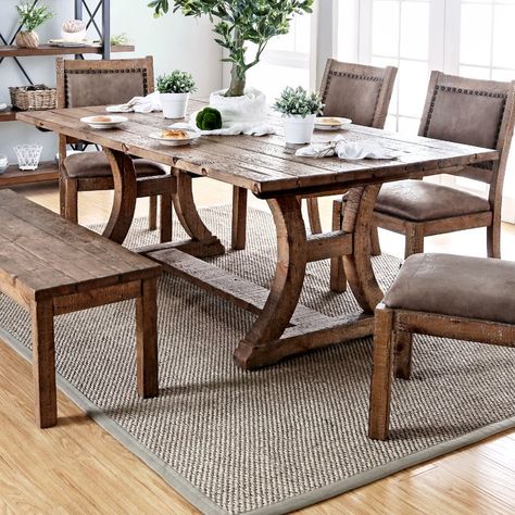 Rustic Remodel, Rustic Dining Room Table, Wood Dining Room Table, Curved Table, Industrial Dining Table, Pub Table Sets, Rustic Chair, Rustic Dining Room, Elegant Dinner