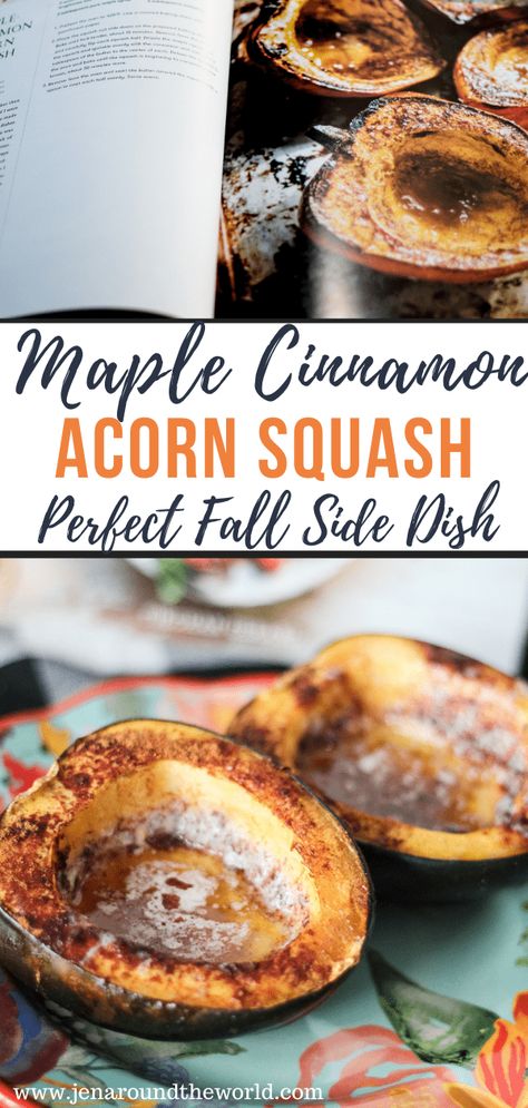 Acorn Squash Baked, Eating Acorns, Hobbit Food, White Wine Recipes, Acorn Squash Recipe, Bread Jam, Autumn Side Dishes, Acorn Squash Recipes, Squash Recipe