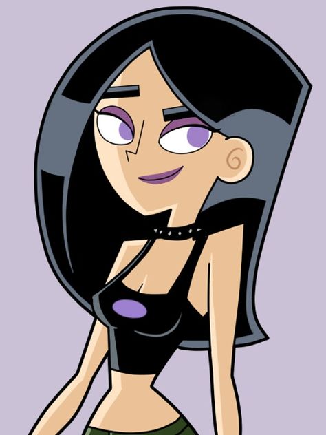 pinterest| @universexox ♏ Danny Phantom, Black Hair, Purple, Green, Hair, Black