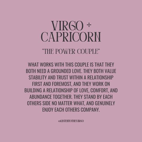 Virgo Love Compatibility + What Works 💞 #Listentothevirgo Virgo Love Compatibility, Funny Virgo Quotes, Virgo Love Horoscope, Virgo And Capricorn, Funny Virgo, Virgo Compatibility, Virgo Stuff, Virgo Woman, Capricorn Aesthetic