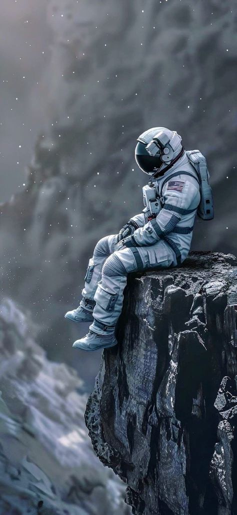 4k Phone Wallpapers, Astronaut Wallpaper, Space Phone Wallpaper, Astronaut Art, Space Artwork, Cool Wallpapers Cartoon, Wallpaper Space, Cool Wallpapers Art, 4k Wallpaper