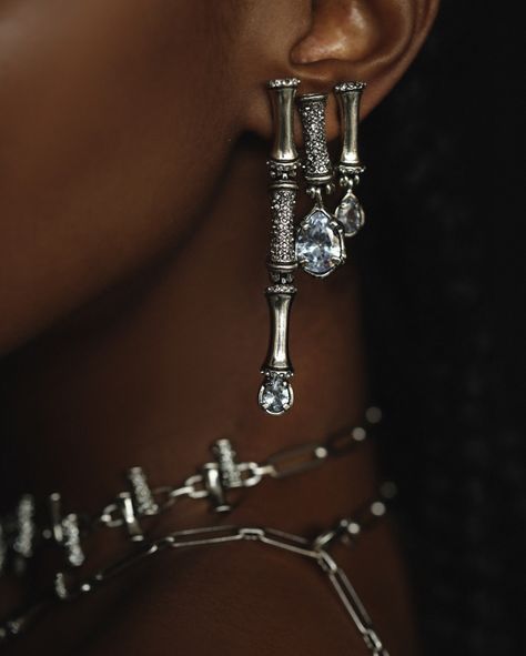 tumblr @brarchives  claudia arbex jewelry Black Jewelry, Brown Skin, Silver Jewellery, Kenya, Black Women, Silver Jewelry, Tumblr, Skin, Makeup