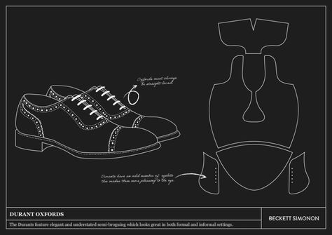 What is the Anatomy of a Shoe? 4 Stunning Examples – Beckett Simonon Shoe Pattern Template, Pattern Template, Oxford Brogues, Boots Patterns, Shoe Pattern, Jodhpur, Perfect Shoes, Boot Shop, Sneaker Shopping