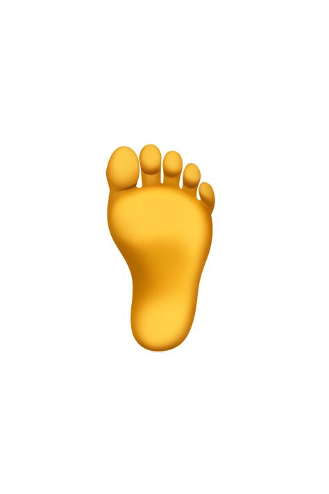 The emoji 🦶 depicts a single human foot, viewed from the side. The foot is facing left and is shown with four toes and a heel. The skin color of the foot varies depending on the platform, but is typically a shade of beige or brown. The foot is not wearing any shoes or socks and is shown with a slightly curved shape, as if it is standing on a surface. Kicking My Feet Emoji, Pie Emoji, Iphone Png, Emojis Iphone, Apple Emojis, Feet Drawing, Video Design Youtube, Icon Emoji, Creeped Out