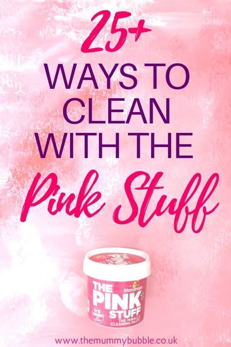 The Pink Stuff, Deep Cleaning Hacks, Cleaning Paste, House Smell Good, Pink Stuff, Vinegar Cleaning, Household Cleaning Tips, Cleaning Schedule, Cleaning Routine