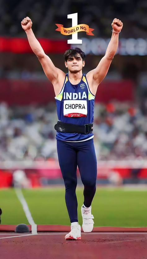 Niraj Chopra Olympic, Neeraj Chopra Wallpaper, Niraj Chopra, School Library Posters, Football Logo Design, Neeraj Chopra, Library Posters, Saraswati Goddess, World Athletics