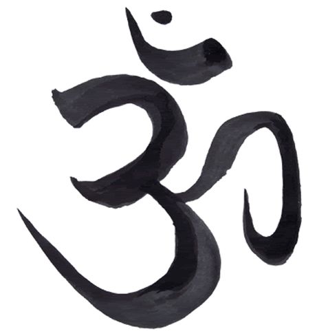 The ‘om’ symbol in Sanskrit, which has significance in Buddhism and Hinduism. Yoga Tattoos, Arte Yoga, Sun Symbol, Thinking Of You Quotes, Little Buddha, Prayer For Peace, Om Symbol, Sumi E, Sanskrit