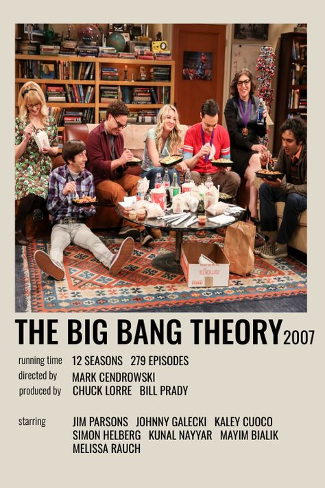 made by me Simon Helberg, Chuck Lorre, Minimalistic Poster, Johnny Galecki, Melissa Rauch, Young Sheldon, Movie Card, Mayim Bialik, Jim Parsons