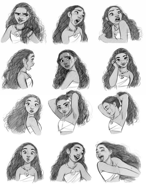 Disney Moana Drawing, Moana Fanart, Drawing Moana Characters, Moana Drawing Sketches, Moana Character Design, Moana Pencil Sketch, Moana Illustration Art, Moana Sketches, Disney Art Style