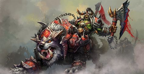 Blizzard_Lok'Tar Ogar! , Jiangfeng Feng on ArtStation at https://www.artstation.com/artwork/Q2yVr Orc Oc, Shaman Warrior, Aliens Races, Blizzard Warcraft, Warcraft Orc, World Of Warcraft Art, Warcraft Characters, For The Horde, Warcraft Art