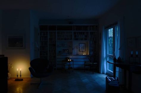 Empty Apartment, Cinematography Lighting, Night Film, Magic House, Cinematic Lighting, Composition Photography, Film Inspiration, Wooden Blinds, Cinematic Photography