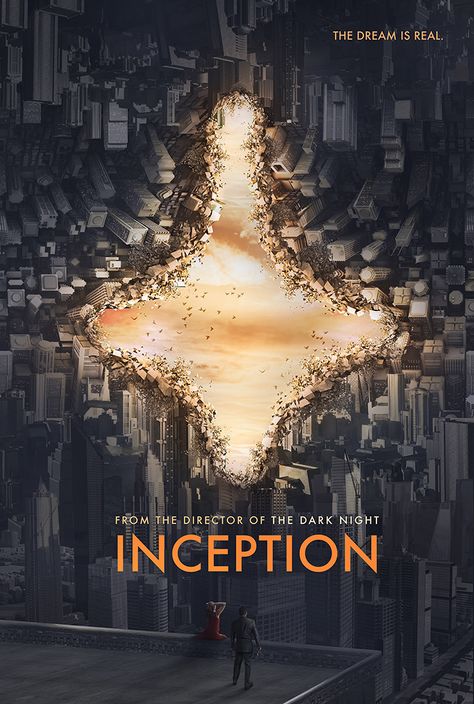 Inception Movie Poster, Inception Poster, Inception Movie, Movie Synopsis, Beau Film, Protest Posters, Movie Artwork, Joseph Gordon Levitt, Film Poster Design