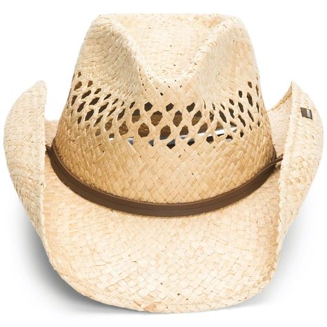 PRICES MAY VARY. Raffia Straw Made in the USA or Imported Pull-On closure Dry Clean Only Cowboy Straw Hat, Western Casual, Stetson Hat, Straw Cowboy Hat, Rodeo Drive, Country Concerts, Hat For Man, Beach Hat, Hat Sizes