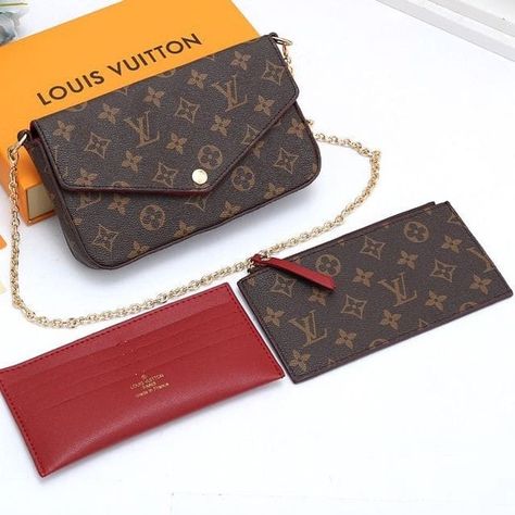 Bags Leather Handbags, Satchel Tote Bag, Louis Vuitton Fashion, Fashion Lady, Leather Handbags Tote, Satchel Tote, Monogrammed Leather, Card Bag, Chain Bag