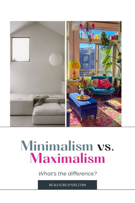 Minimalism Vs Maximalism, Minimalism Design, Art Movements, Maximalism, Art Movement, Design Inspo, Read More, How To Find Out, History